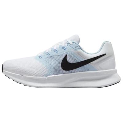 Scarpe da Corsa Run Swift 3 Resistenti all'Abrasione Traspiranti a Collo Basso Allenamento Città Pendolarismo Sneakers da Donna Bianco Blu DR2698-106