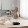Bust Statue with Base Stable Classical Decorative for Office