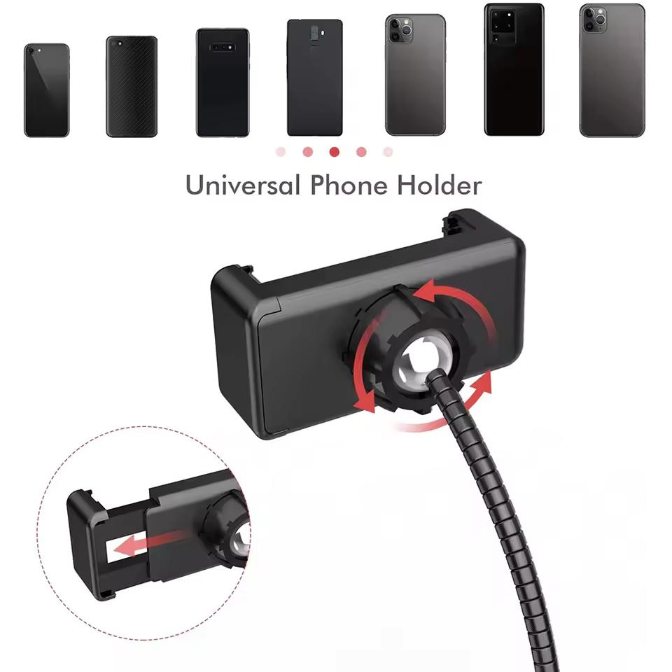 26cm Led Ring Selfie Light 26 Cm Shooting Light Dimmable Photography Lighting Kit Usb Charge Lamp With Tripod For Live Video