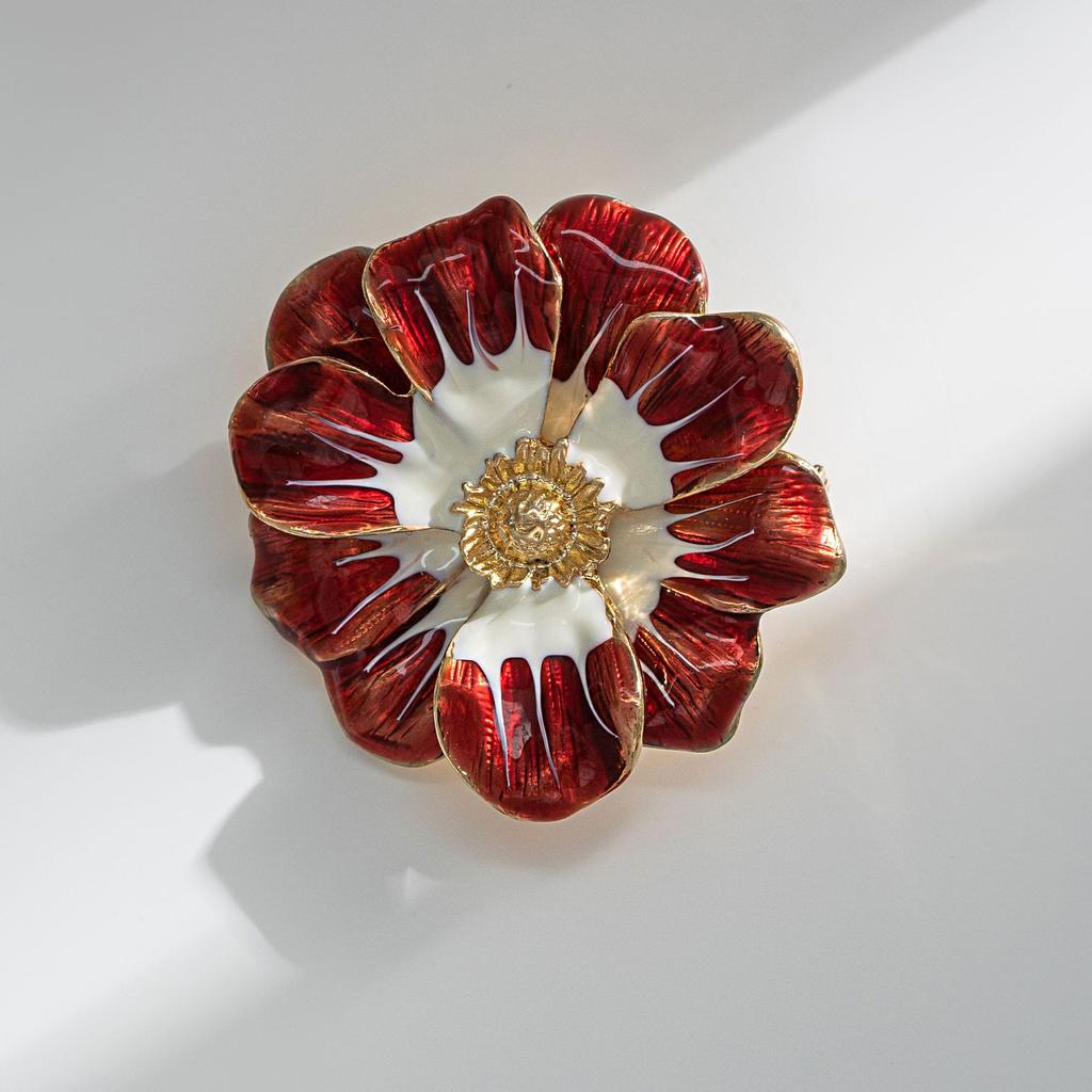 Senior brosjer blomst blad brosje pins for kvinner dress anheng mote brosjer smykker