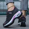 Women's Height-Boosting Non-Slip Hiking Shoes - Soft Sole, Thick Sole, Casual Autumn/Winter Travel Footwear