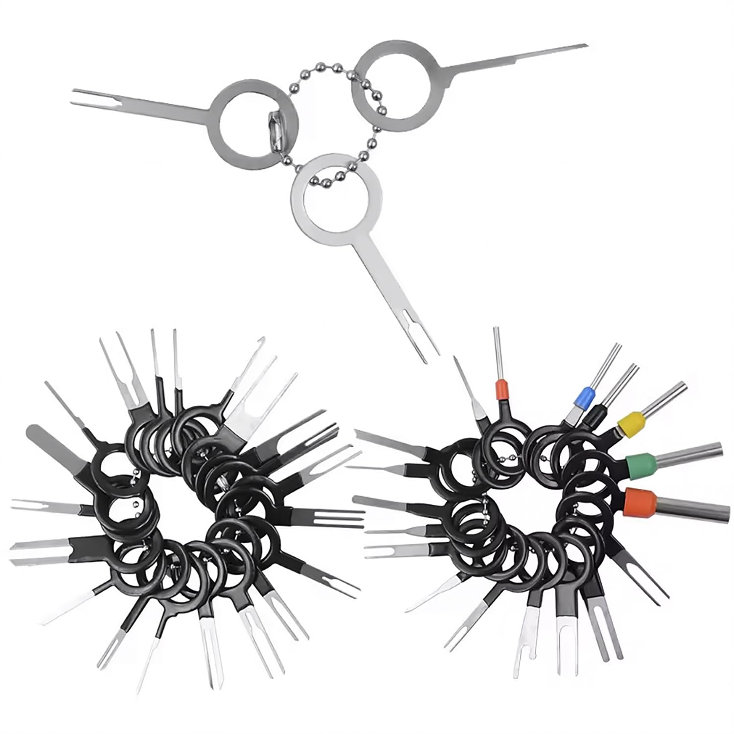 

Audiophan Connector Pin Extractor Car Terminal Removal Key Tool Wiring Terminal Pin Puller Repair