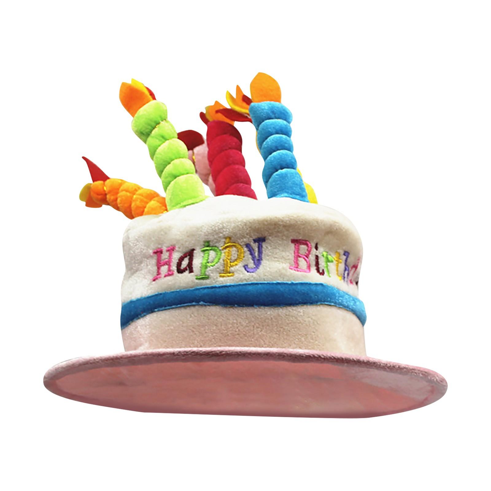 

Шляпа для торта на день рождения, Шляпа для выступления, Украшение, Наряд, Макияж, Товары для танцев, Вечеринка по случаю дня рождения, Шляпа на день рождения для взрослых One Size розовый