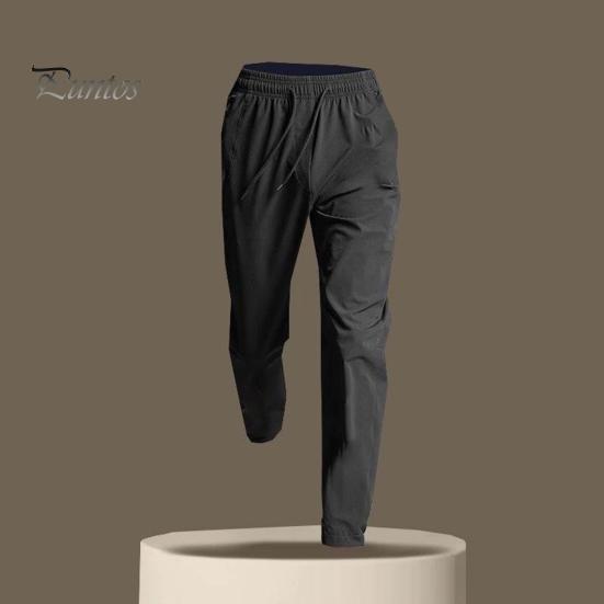 2Pcs/Set Men's Quick-drying Fitness Suit Half-zip T-shirt Trouser Set Sports Track Field Clothes Breathable Sportswear for Running Cycling