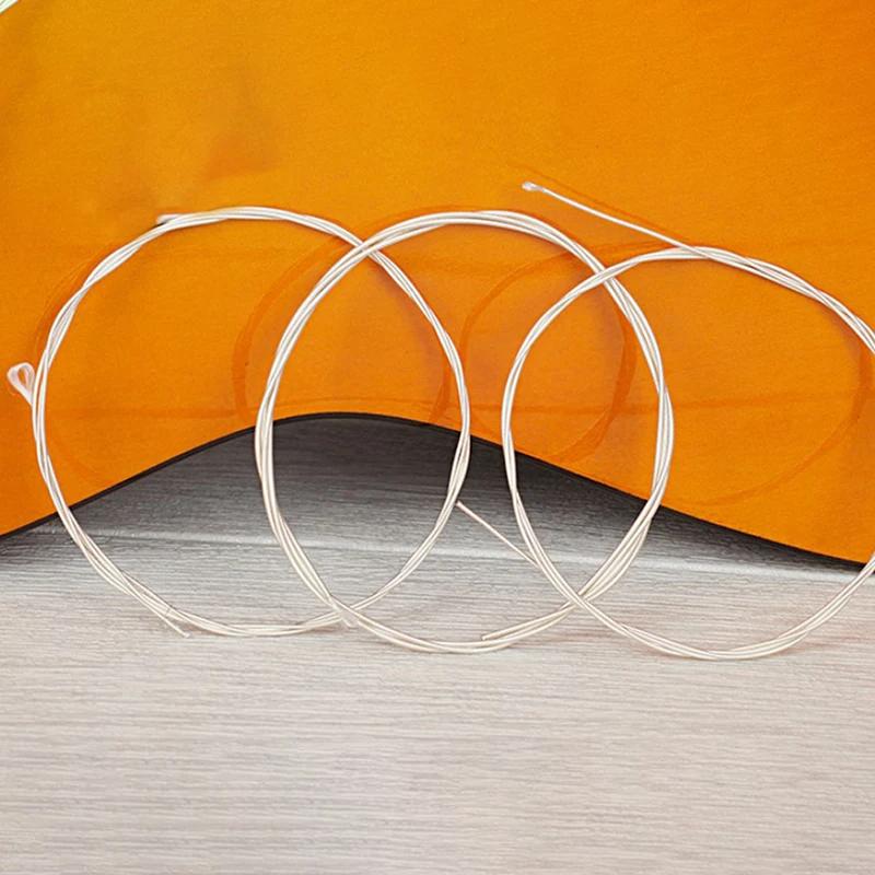6pcs Guitar Strings Nylon Silver Strings Set for Classical Classic Guitar