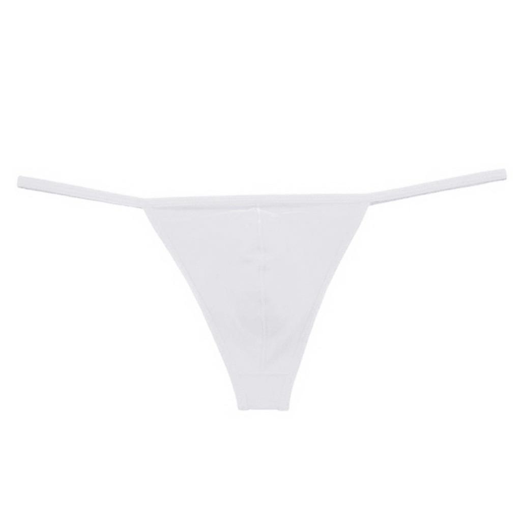 Open Back Mens Underpants Low Waist Briefs G-string Thong Underwear