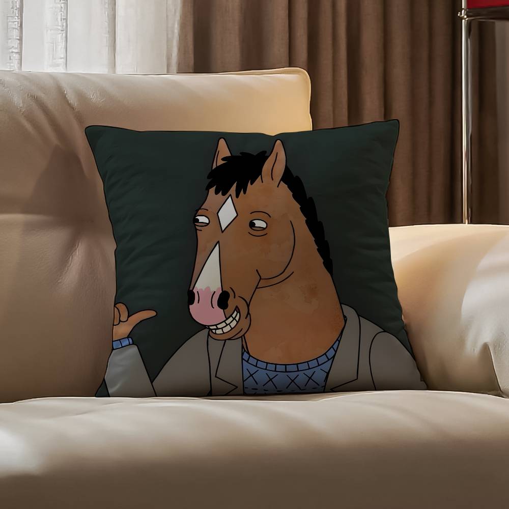 

B-BoJack B уютная наволочка Наволочка против пылевых клещей Невидимая молния Шелковистый короткий плюш Чехол для диванной подушки 12x12Inch