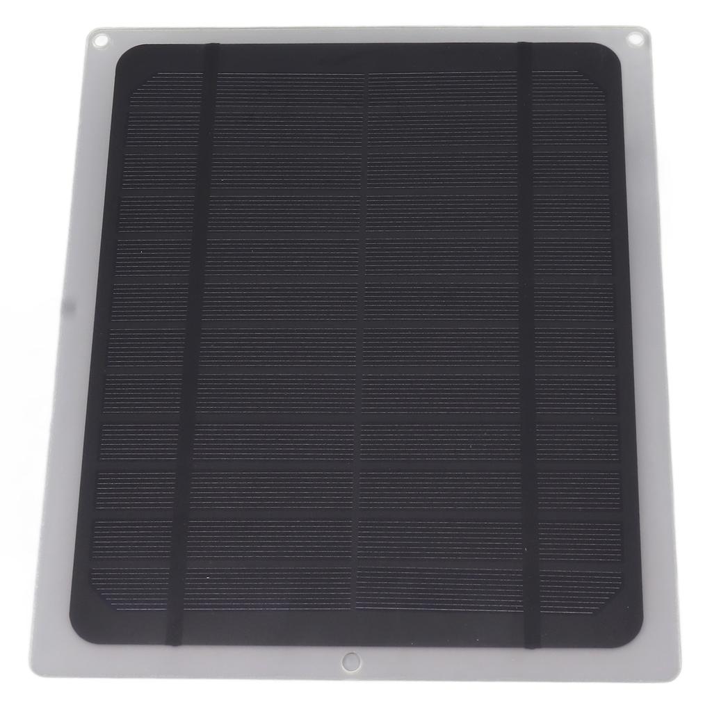 12W Solar Panel Monocrystalline Portable Solar Panel Charging Kit for Car Fan Cell Phone