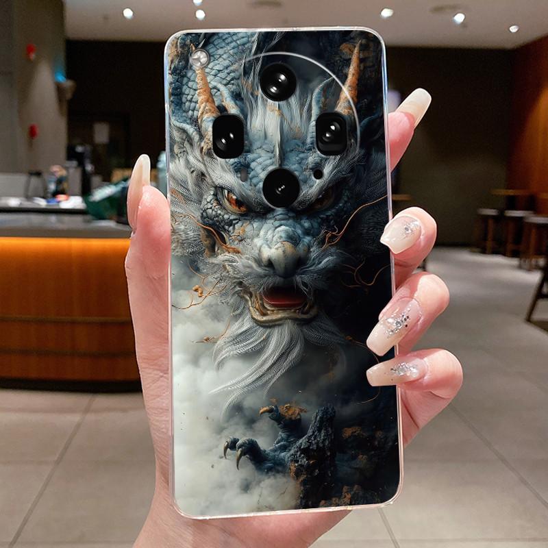 Phone Case For OPPO Find X8 Ultra 5G PKJ110 PKU110 Viral Fluffy Bunny Pattern Shell Soft TPU Transparent Shockproof Cover