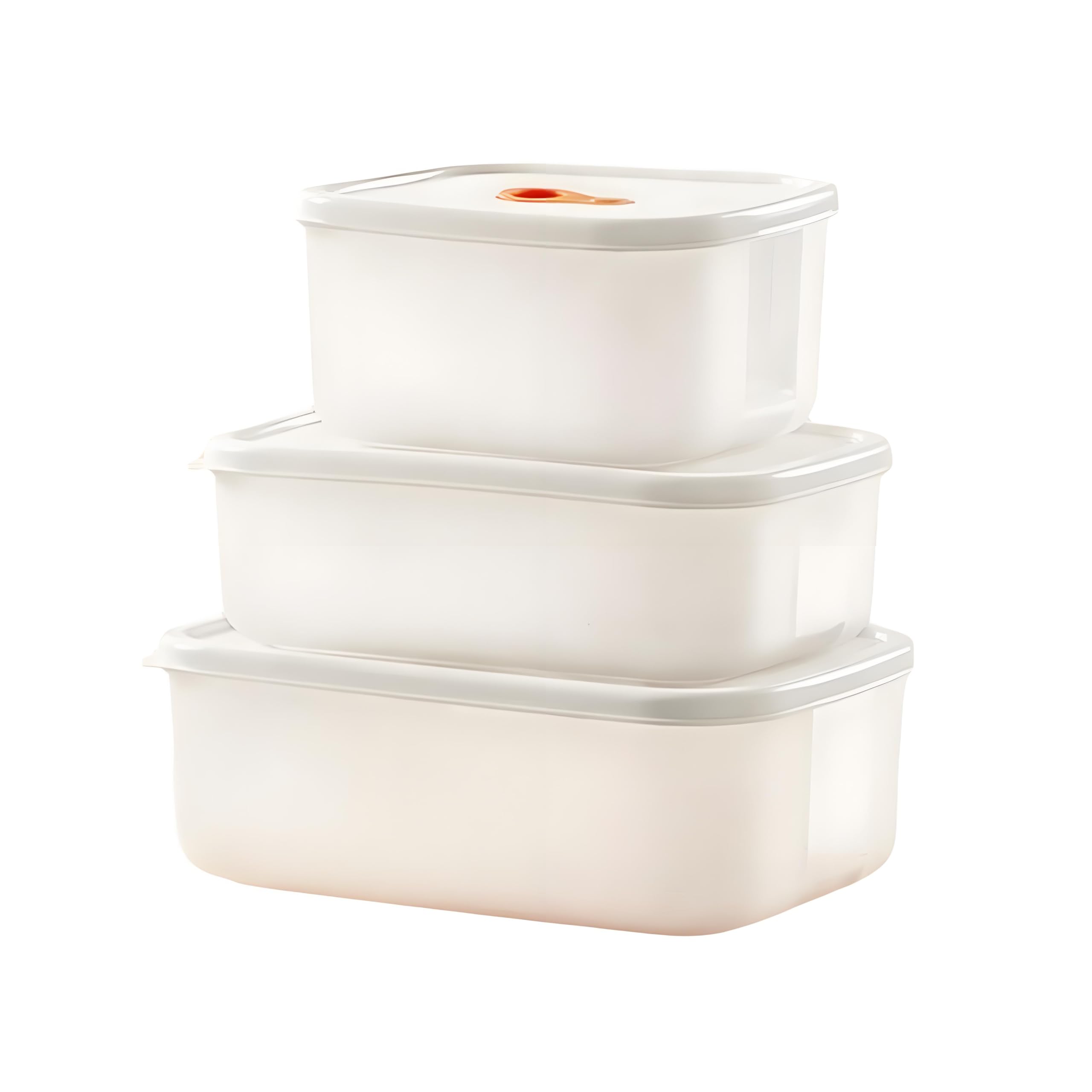 

IOLOYU Пищевой пластик Вакуумное хранение риса Кухонный герметичный пластик Удобный кухонный десерт Замороженный с прозрачными контейнерами Жаростойкие контейнеры,