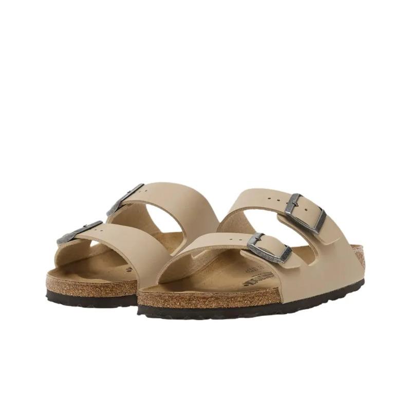 Birkenstock Arizona Birko-Flor Unisex Minimalist Comfort Sandals Light Brown 1031501 36