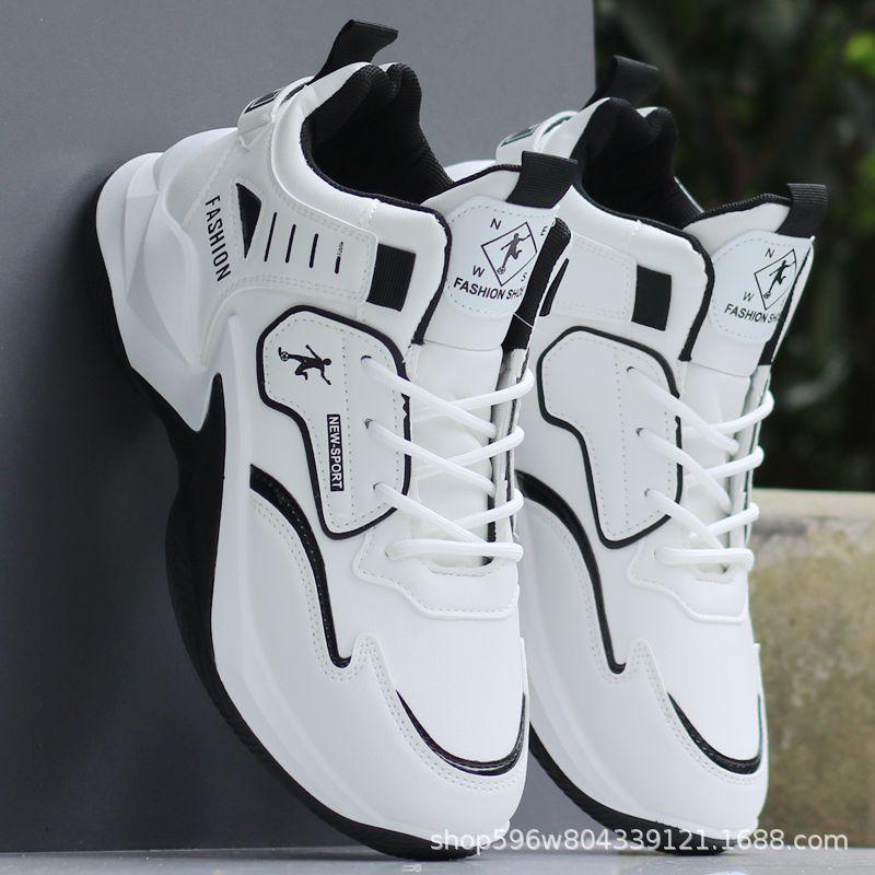 

2025 осень и зима мужские высокие ботинки дышащая сетчатая спортивная повседневная обувь универсальная обувь для папы мужская обувь tide 39