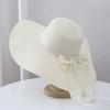 Wide Brim Straw Sun Hat Oversize Sun Protection Hat Foldable Weave Sun Cap  Summer