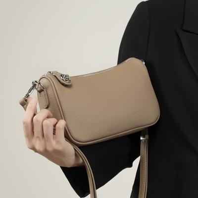 Trendy One-shoulder Messenger Bag, New Soft Cowhide Versatile Women's Bag, Underarm Bag, Genuine Leather Bag.