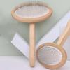 1pc Pet Comb, Dog Comb, Solid Wood Bristle Removal, Floating Hair Removal, Needle Comb, Cat and Dog Comb, Brush, Cat Comb