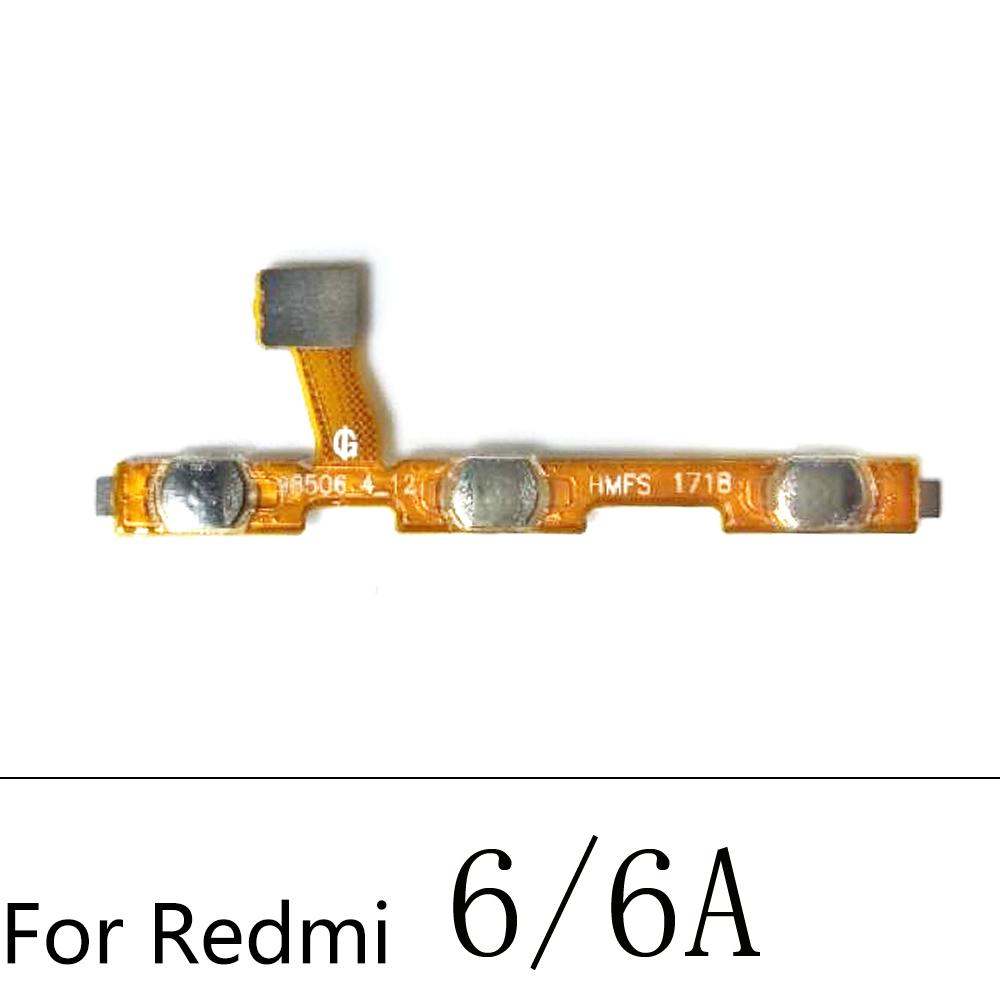 Phone Power Volume Flex For Xiaomi Redmi 7 9 1A 1A 6/6A 7A 8/8A 9A 1 Plus 1 Pro K11 Power On Off Key Button Ribbon Cable Parts