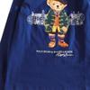 Polo Ralph Lauren T-Shirt Animal Print Pullover Round Neck Long Sleeve Kids tops Blue 313951081-001