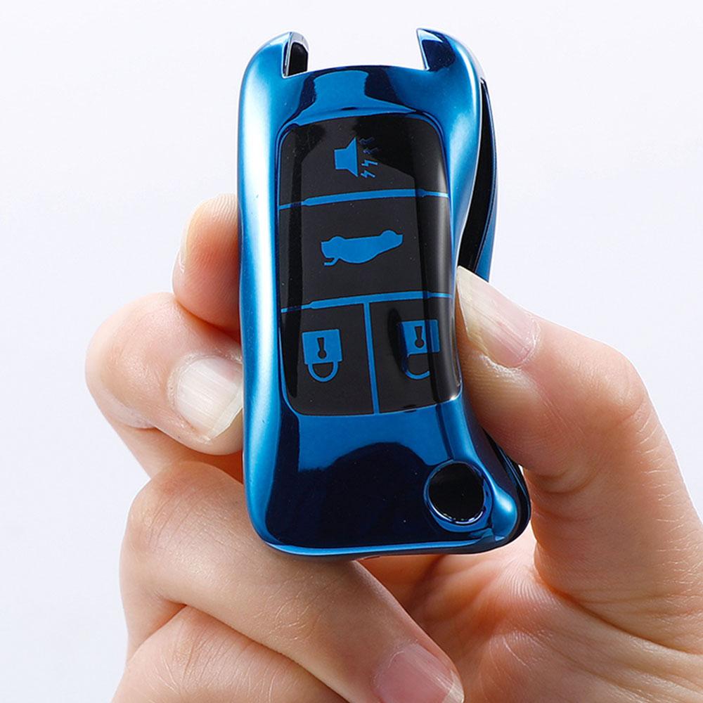 For Chevrolet Cruze Aveo Trax For Opel Astra Corsa Meriva Zafira Antara J Key Cover Case Fob TPU Key Shell Holder Protector