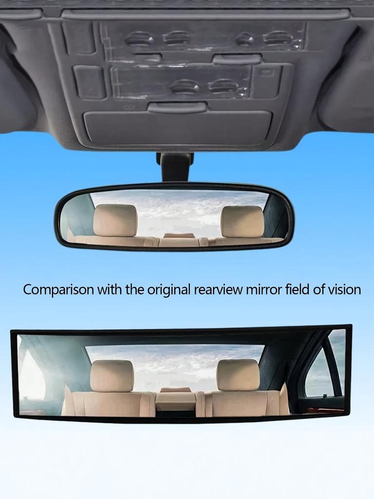 1PC Large field of view anti glare and dazzling wide-angle reflective mirror, auxiliary reversing lens, car rearview mirror
