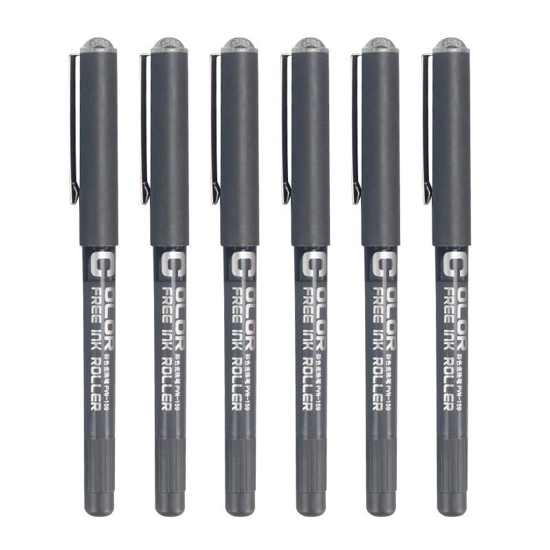 PVN-159 Red Needle-Type Gel Pen for Students, Signatures, and Office Use