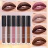 Matte Liquid Lipstick, 1Pc Long-lasting & Comfortable, Non-transfer Easy-to-color Lip Gloss for Women Makeup