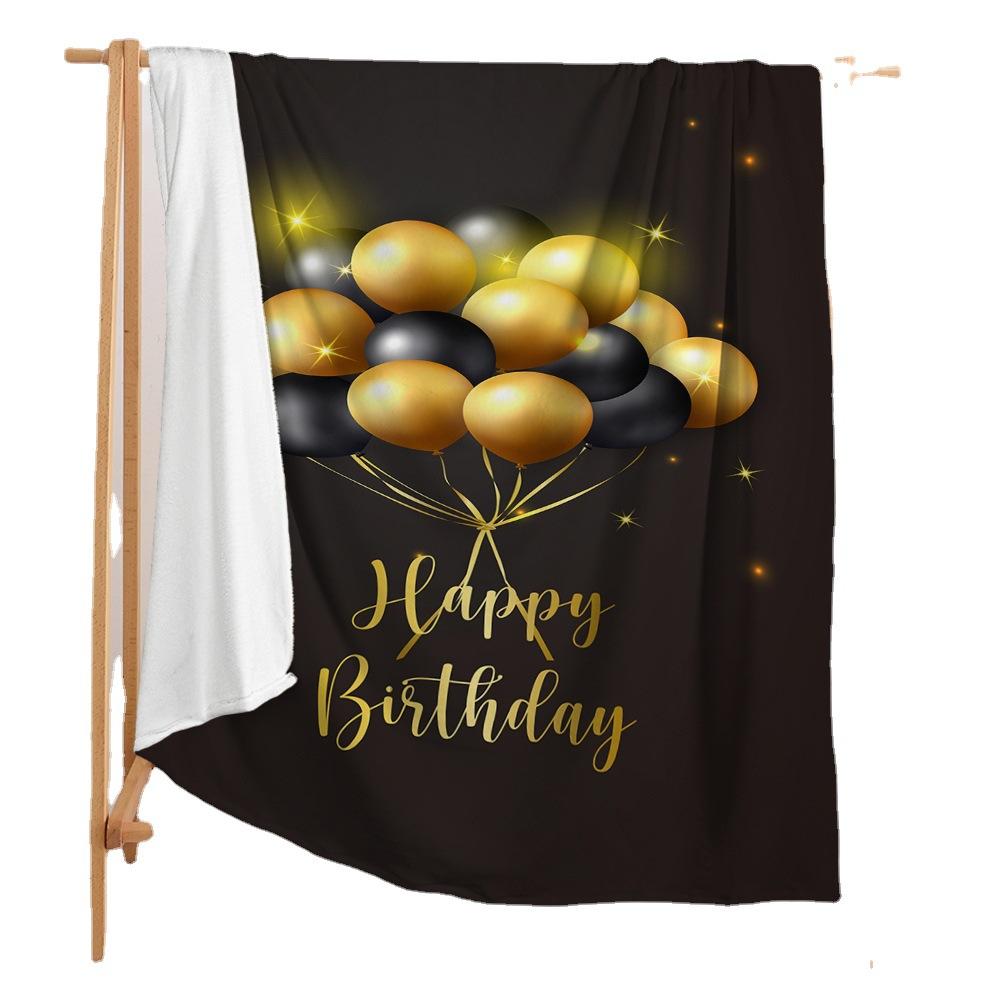 3D Digital Printing Flannel Blanket Flannel Blanket Autumn Spring Autumn