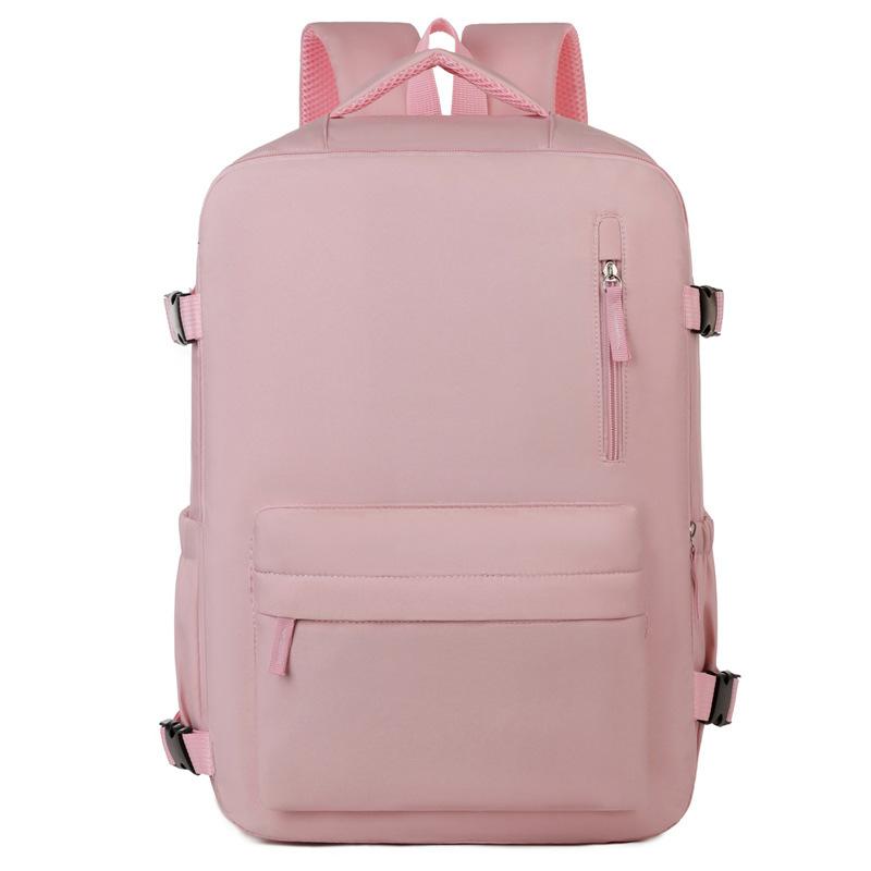 Schoolbag new simple large-capacity backpack female travel business trip with shoe compartment backpack commuter document laptop bag
