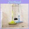 Versatile Wall Mounted Mop Organizer Holder With Durable Non-slip Design For Efficient Storage