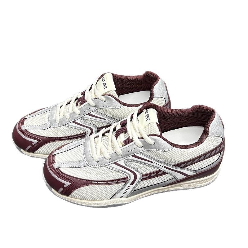 Leather small inner height increase women's shoes, leather women's autumn new leisure sports