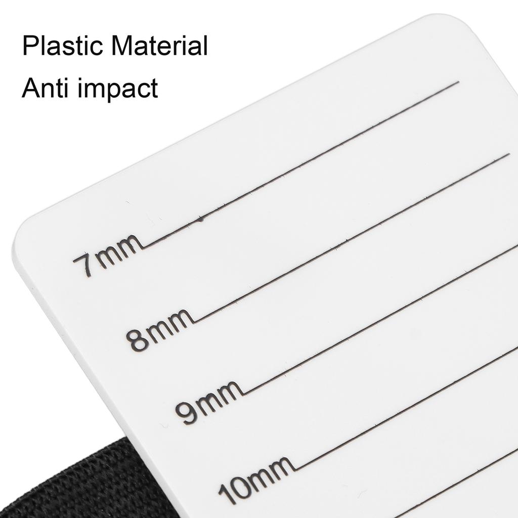 Wimpernverlängerungs-Handplatte, falsche Wimpernhalter-Palette mit verstellbarer Handschlaufe für Anfänger