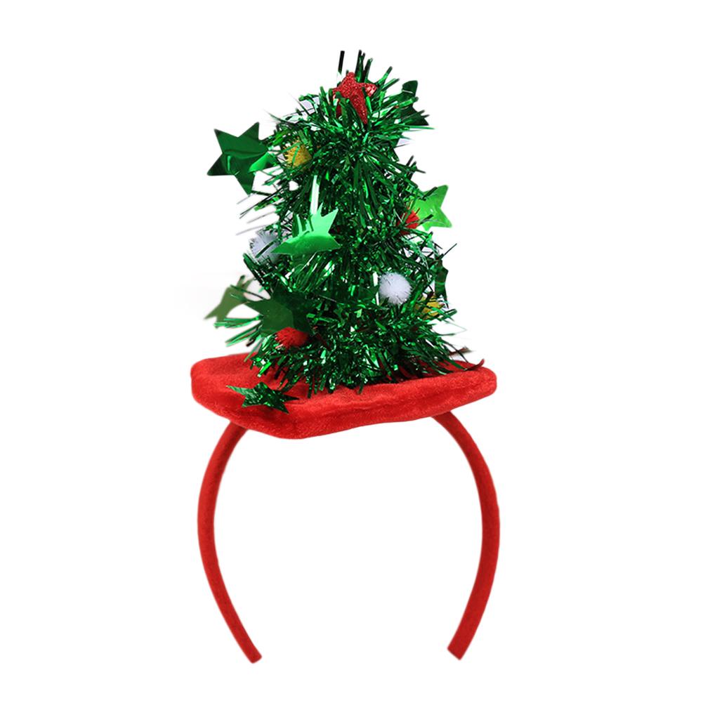 Fashion Christmas Tree Headband Perfect Decoration Headwear for Party Festival