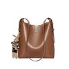 Mrs. Qiao Women's Bag 2025 New Bucket Bag Women's Autumn Winter Crossbody Bag Women's Bag High-end Genuine Leather Shoulder Bag