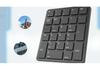 JOMAA 2.4G Wireless Rechargeable Compact Silent Keyboard for Office Use