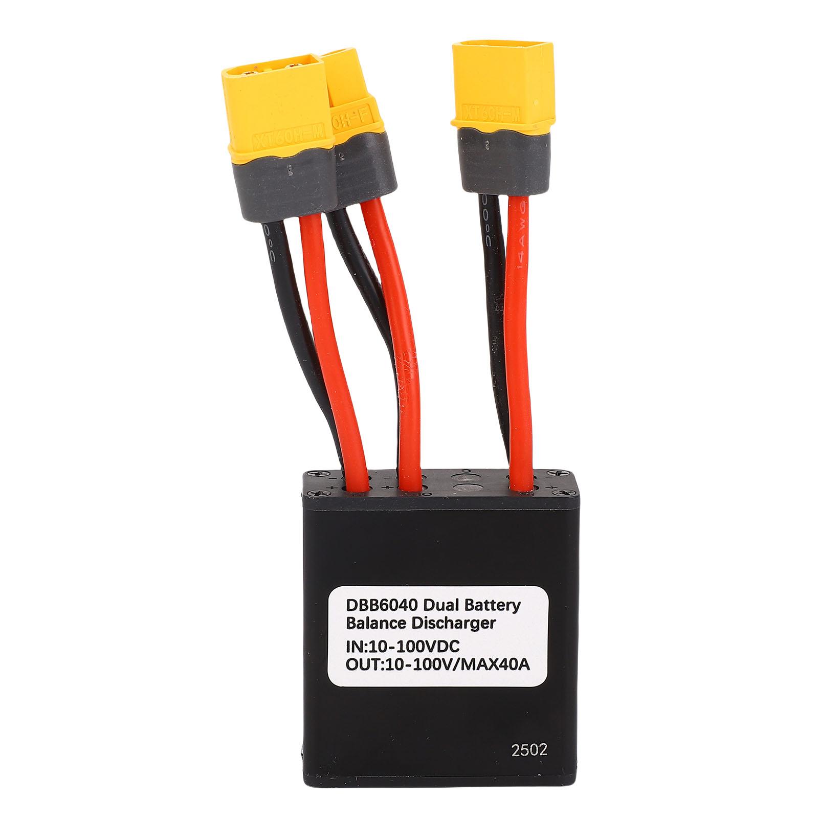 

Double Battery Parallel Module Single Discharge Version 10V to 100V 40A Double Battery Discharge
