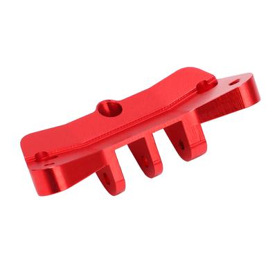 Aluminum Alloy Front Rear Rod Fix Mount for LOSI 1 8 LMT SOLID AXLE Remote Comtrol CarRed