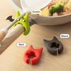 3pcs Multifunctional spatula holder, anti-scald and anti-spill pot edge protector, creative integrated cooking tool tpr Kitchen utensil rack-New
