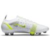 Nike Mercurial Vapor 14 Elite FG White Volt Men Sneakers Metallic-Silver Black CQ7635-107