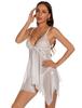 Large Open Princess Nightgown Irregular 5XL [ohyeahlady] Babydoll, Sexy, Size, Lingerie, Sheer, Women's Slip, Front, V-Neck, Cute, Popular, Style,