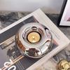 Crafts Ceramic Candle Holder Modern Delicate Candlestick Decorative Art Wax Melt Burner Home