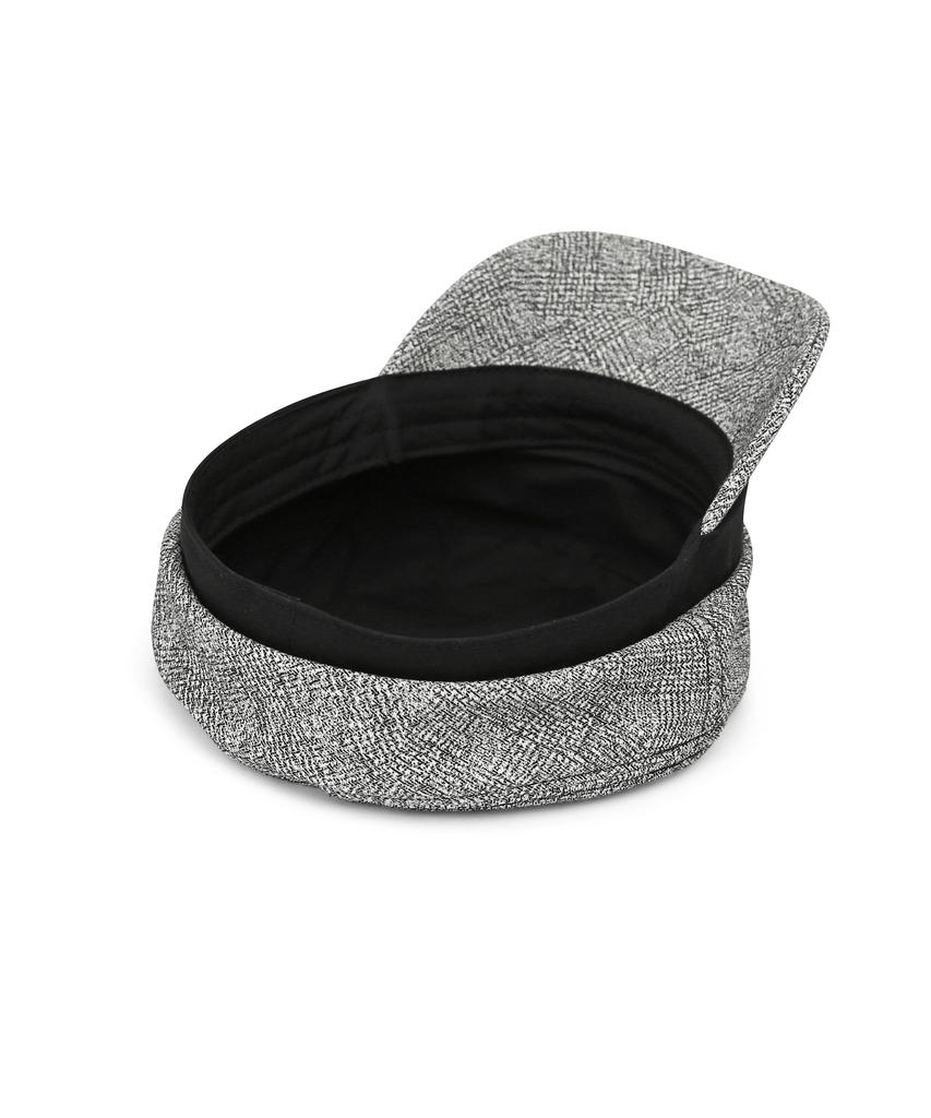 Eondeokeonteulolseutyudio Four Seasons Cotton Bellboy Cap Mariner / Cotton Hb / Line Black