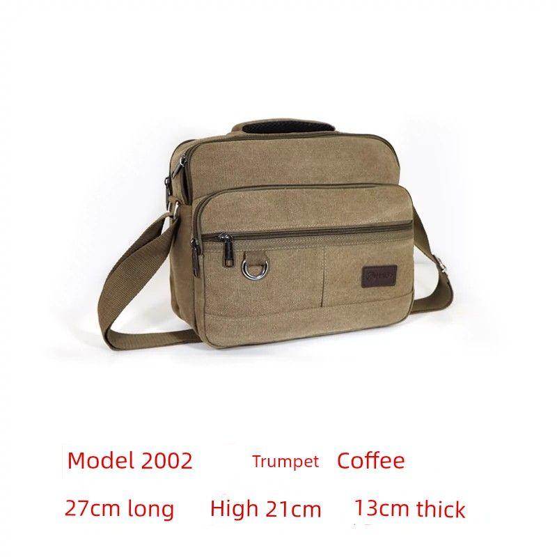 

Canvas Men s Bag Crossbody Men s Bags Casual Canvas Bag Shoulder Bag Crossbody Bag Travel Bag Men s Backpack Men s Bag Small size coffee