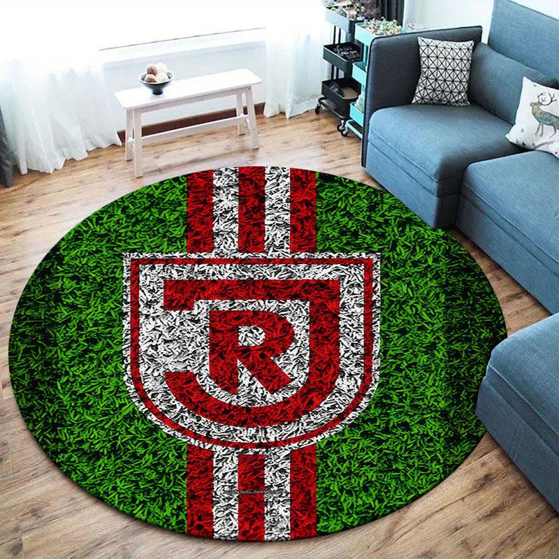 SSV Jahn Regensburg Round Area Rug,Carpet Rug for Living Room Bedroom Sofa Playroom Decor,Non-slip Floor Mat