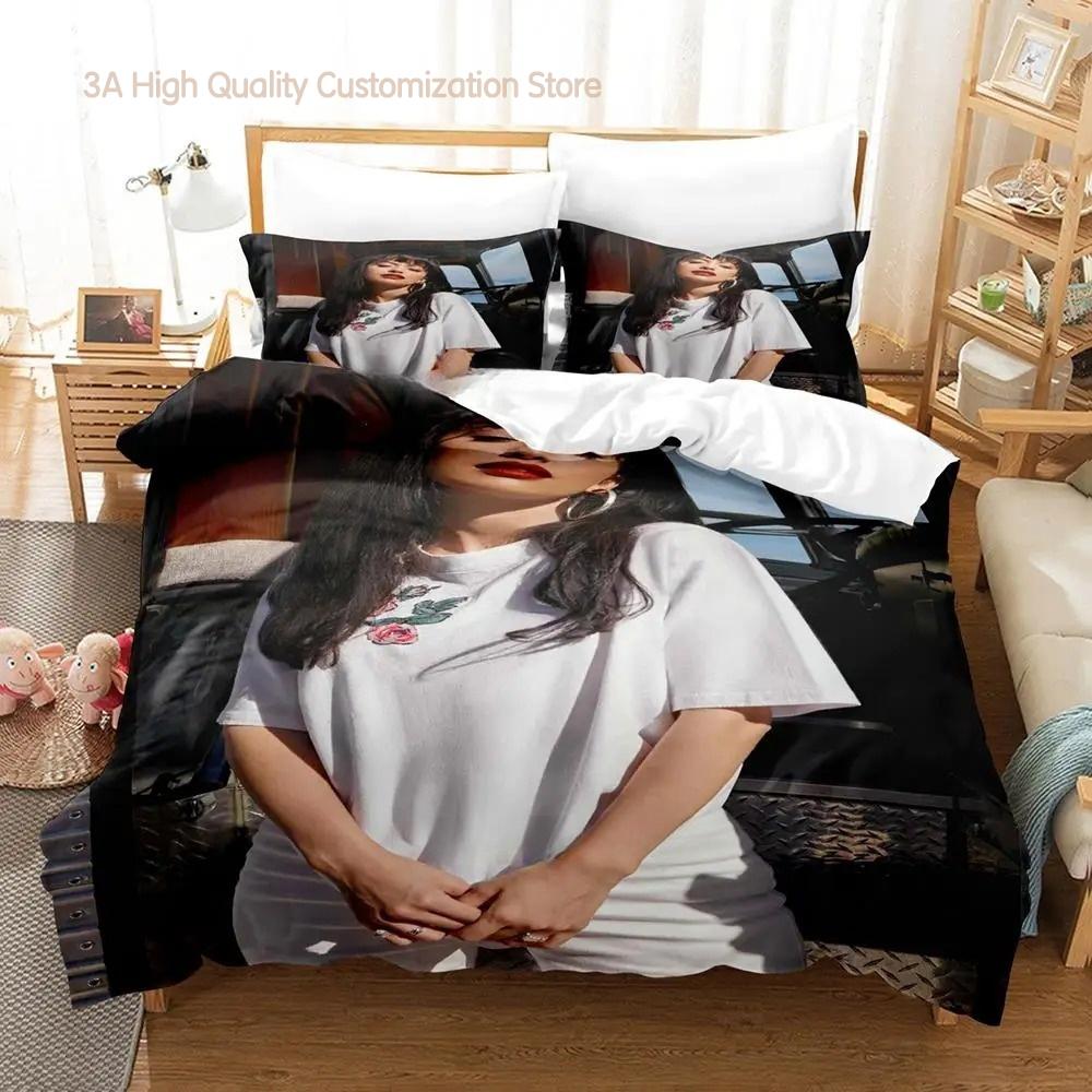 Popular Selena Quintanilla Bedding Set Single Twin Full Queen King Size Bed Set Adult Bedroom Duvetcover Sets Bed Sheet Set