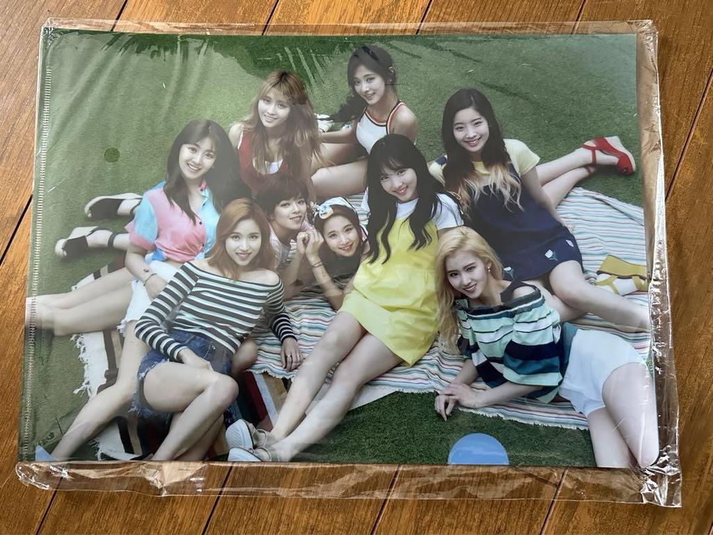 [USED] TWICE Korea 2016 JYP NATION Goods Clear File for All Members