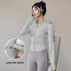 Women's Quick-Dry Slim-Fit UV-Protection Ice Silk Yoga Jacket, Summer 2025