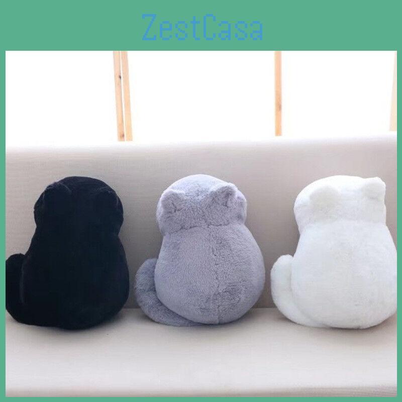 Luxurious Kawaii Cartoon Cat Plush Cushion Pillow Soft And Adorable Animal Toy Gift