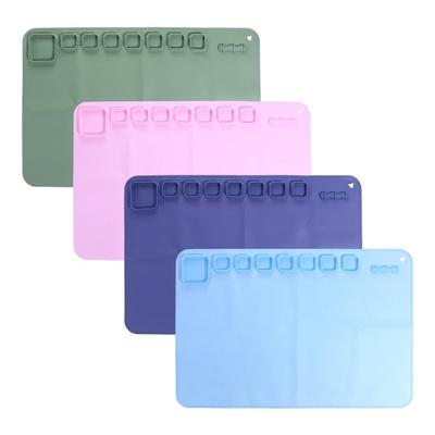 60*40cm Painting Mat Multifunctional DIY Silicone Painting Mat Palette Kids Graffiti Drawing Board Oil Painting Board Mat