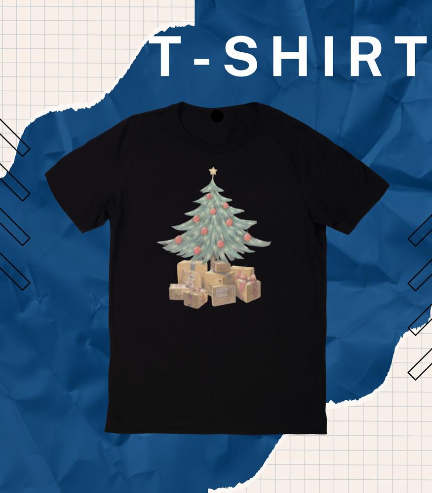 

Christmas Oversized Short Leeve Round Neck T-Shirt Chris. 4XL