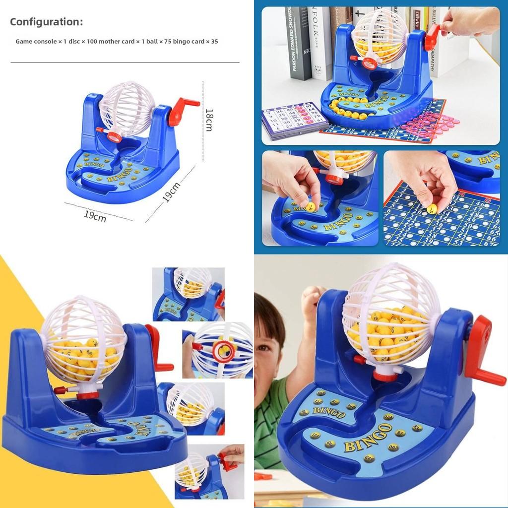 Lotterimaskin Bingo Spill Med Plastikkuler For Familie Og Utdanningsmoro