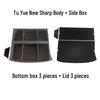 Touareg Sharp Trunk Organizer: Storage Box with Lid & Compartments.